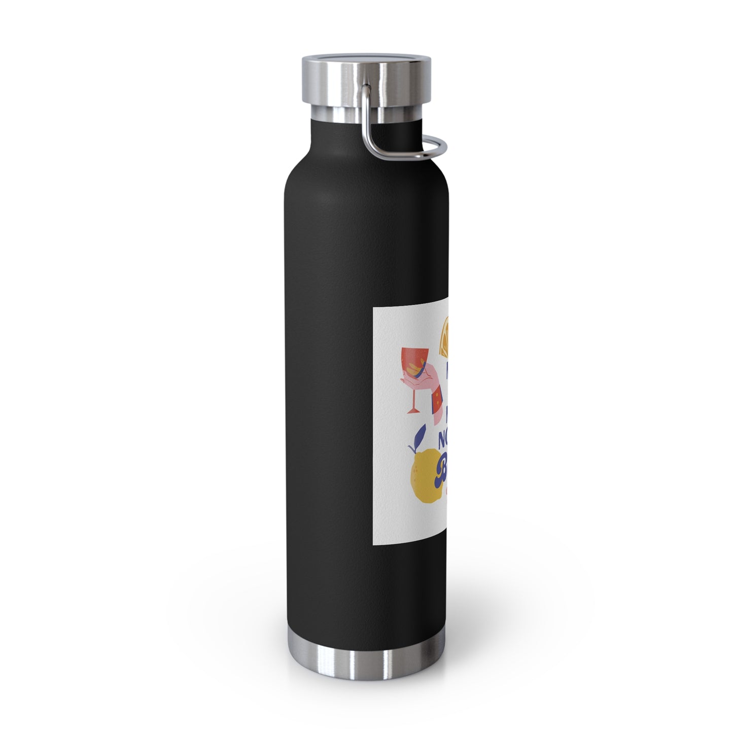 May or May Not Be Booze Insulated Water Bottle - 22oz Copper Flask for Fun Gatherings
