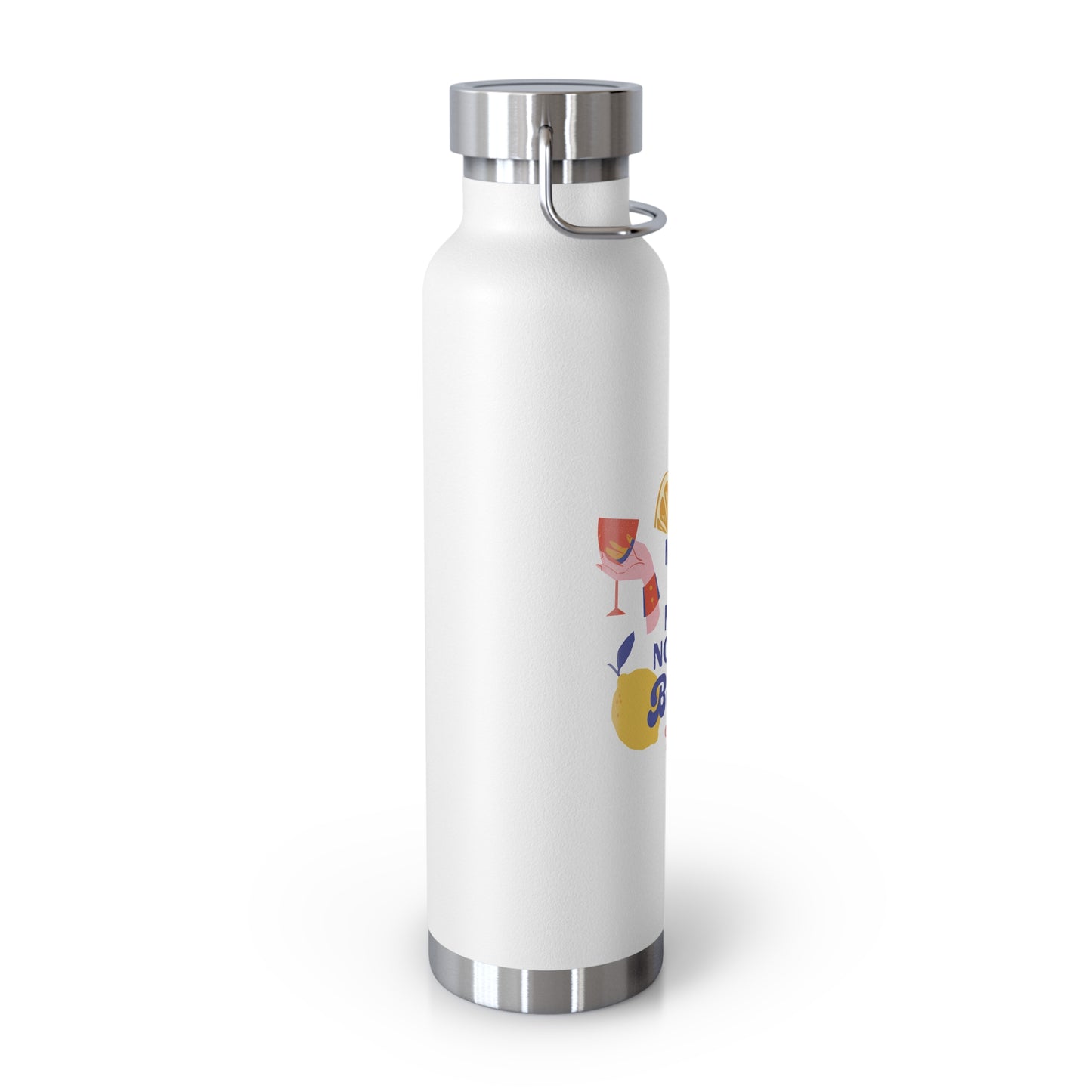 May or May Not Be Booze Insulated Water Bottle - 22oz Copper Flask for Fun Gatherings