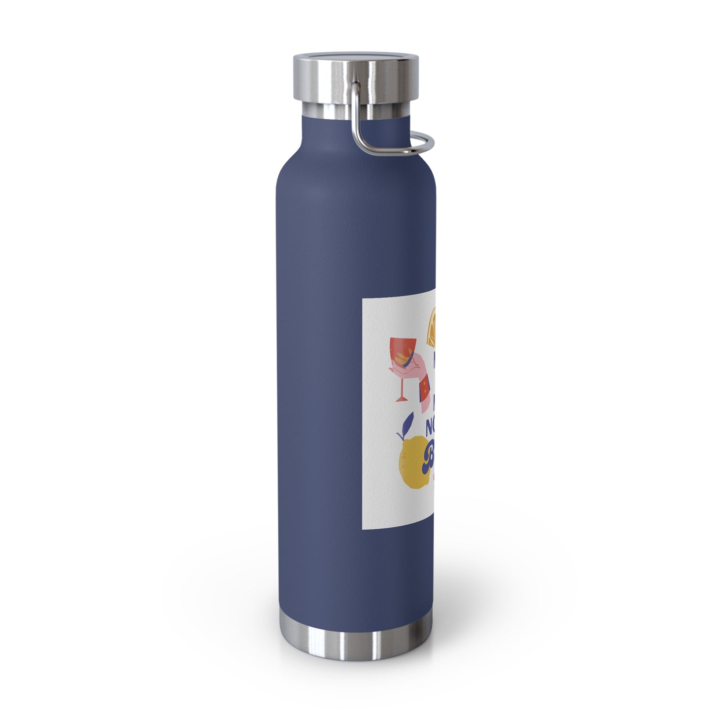May or May Not Be Booze Insulated Water Bottle - 22oz Copper Flask for Fun Gatherings