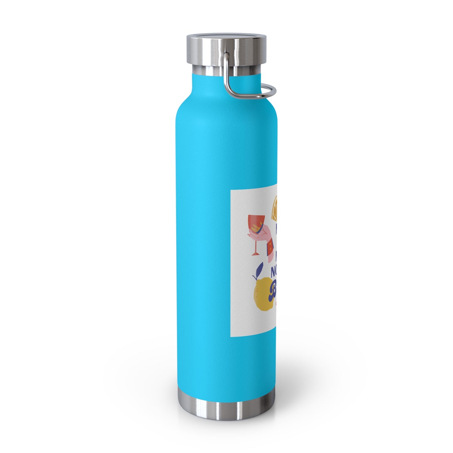 May or May Not Be Booze Insulated Water Bottle - 22oz Copper Flask for Fun Gatherings