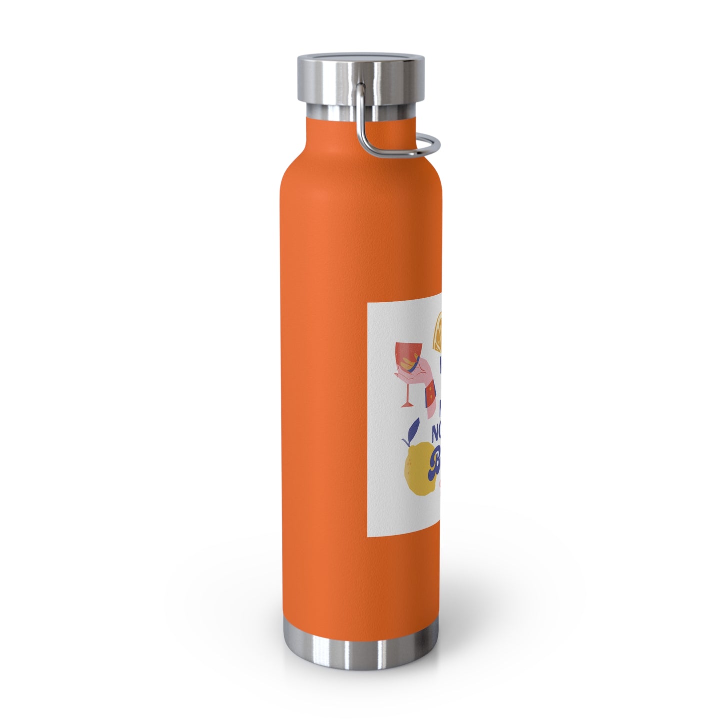 May or May Not Be Booze Insulated Water Bottle - 22oz Copper Flask for Fun Gatherings